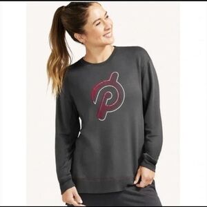 Peloton Charcoal Sweatshirt with Logo